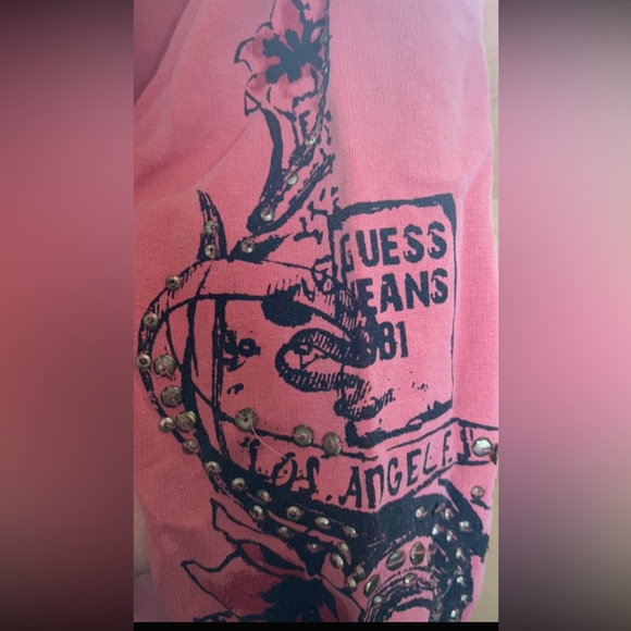 🩵SOLD🩵 Guess zip up sweatshirt - Picture 7 of 8